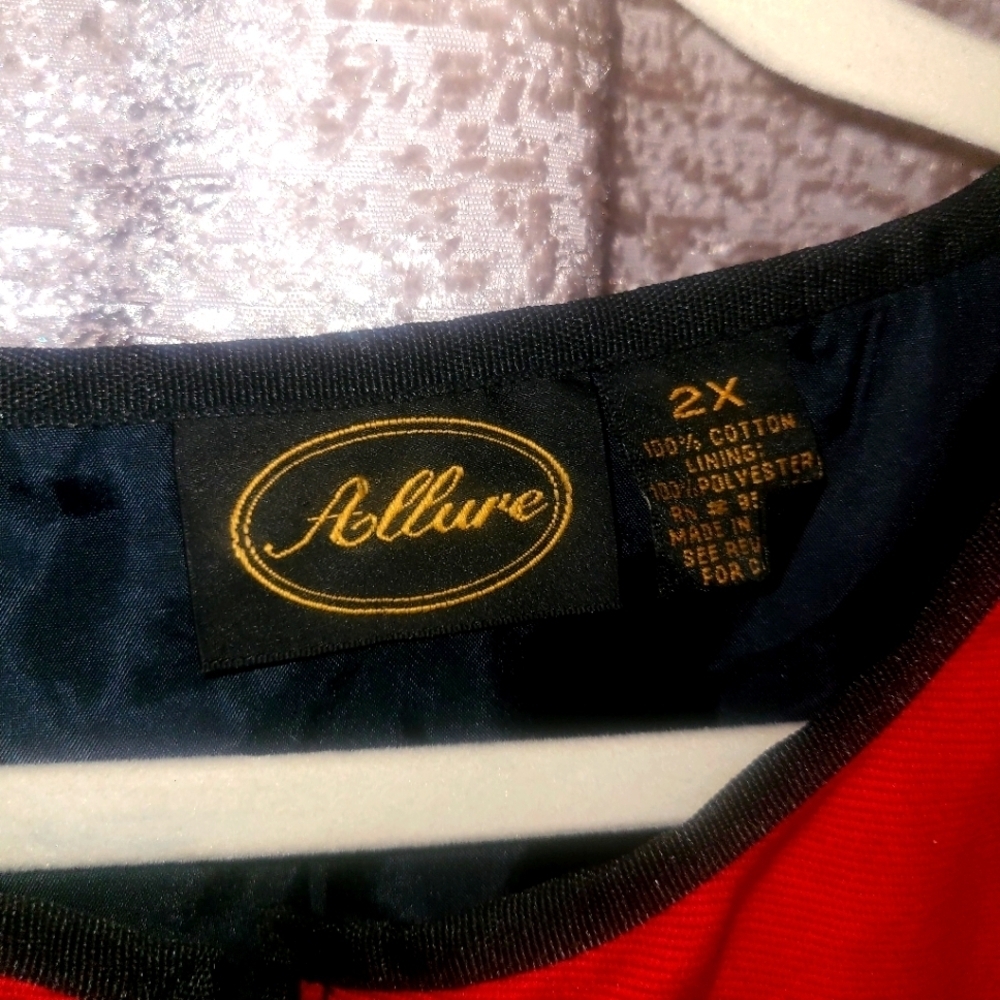 Red Embroidered Butterfly Jacket - Picture 4 of 13